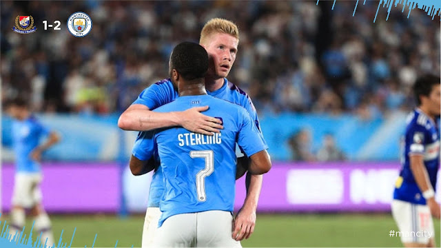 Raheem Sterling Kevin De Bruyne Manchester City