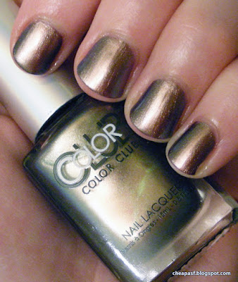 Swatch of Color Club Oil Slick collection: Cash Only