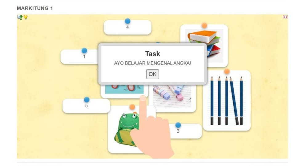 Markitung, Permainan Edukasi untuk Mengenalkan Matematika Kepada Anak Usia Dini