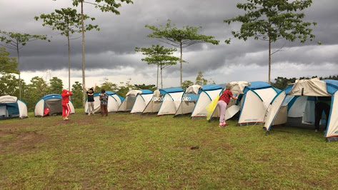 Area camping yang luas