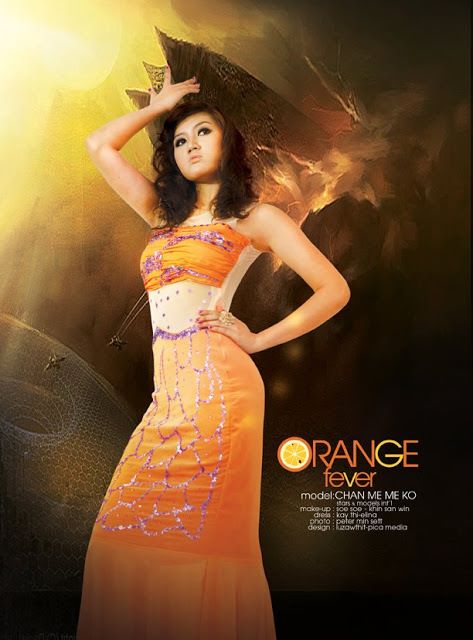 chan me me ko with orange fever theme