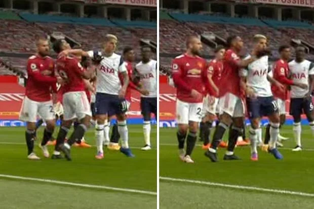 Erik Lamela reveals what he told Anthony Martial after slap incident as Sevilla prepare to face Man Utd