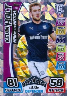 Topps Match Attax SPFL 2017-2018 Dundee Set