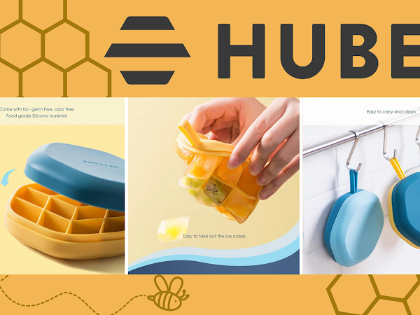 Kids Will Drink Anything When you Add Ice Cubes from the Silicone Ice Cube Tray from HuBee