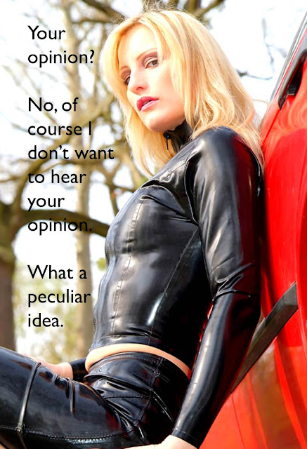 caption femdom dismissive and uninterested domme