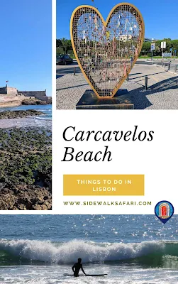 The best Lisbon Beaches: Carcavelos Beach Walks