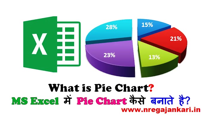 Make a Pie Chart in MS Excel in Hindi I एक्सेल में पाई चार्ट Create कैसे बनाते है