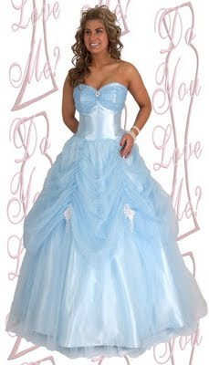 Blue Wedding Dress