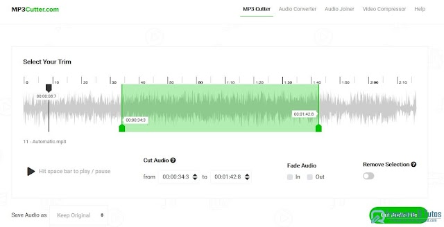 Mp3 Cutter :  un outil web 3-en-1 pour couper, convertir et joindre les fichiers audio