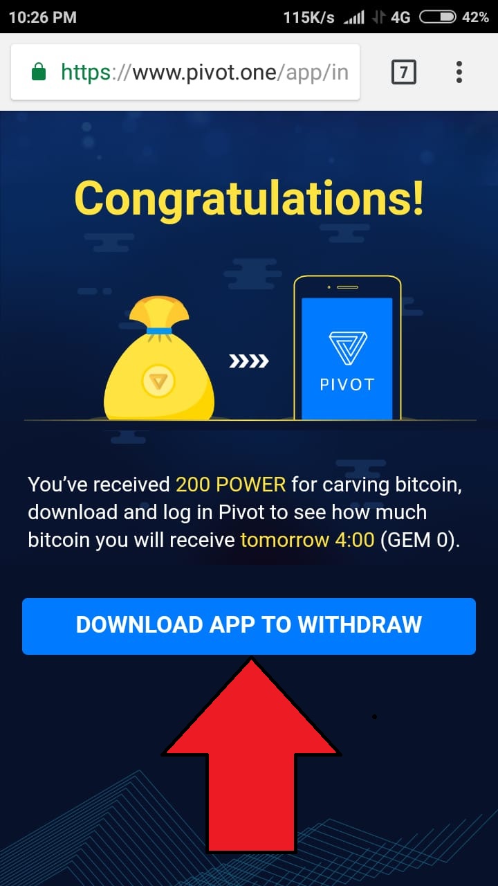 Extend Till 25 Pivot App Earn Free Btc By Refer Friends Read Posts - 