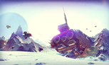 Το παιχνίδι No Man’s Sky υπόσχεται ατελείωτες εξερευνήσεις σε κόσμους του διαστήματος για να προσπαθήσουν να βρουν νέα ζωή. 