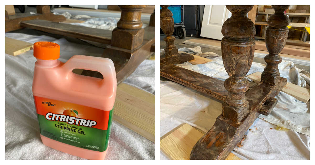 How to Strip Paint or Varnish Off Wood Using Citristrip Gel 