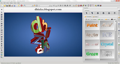 Download Aurora 3D Text dan Logo Maker 13 + Crack/Keygen