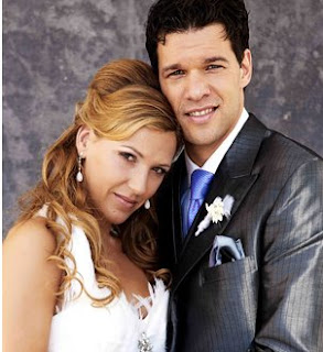 Michael Ballack And Simone Lambe