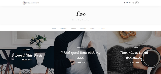 Lex Blogger Template