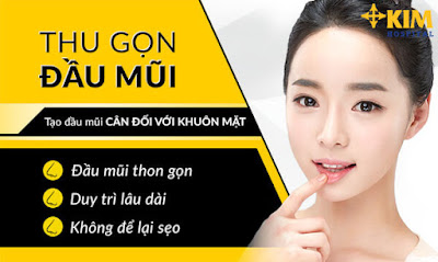 Thu nhỏ đầu mũi hiệu quả cao tại KIM Hospital