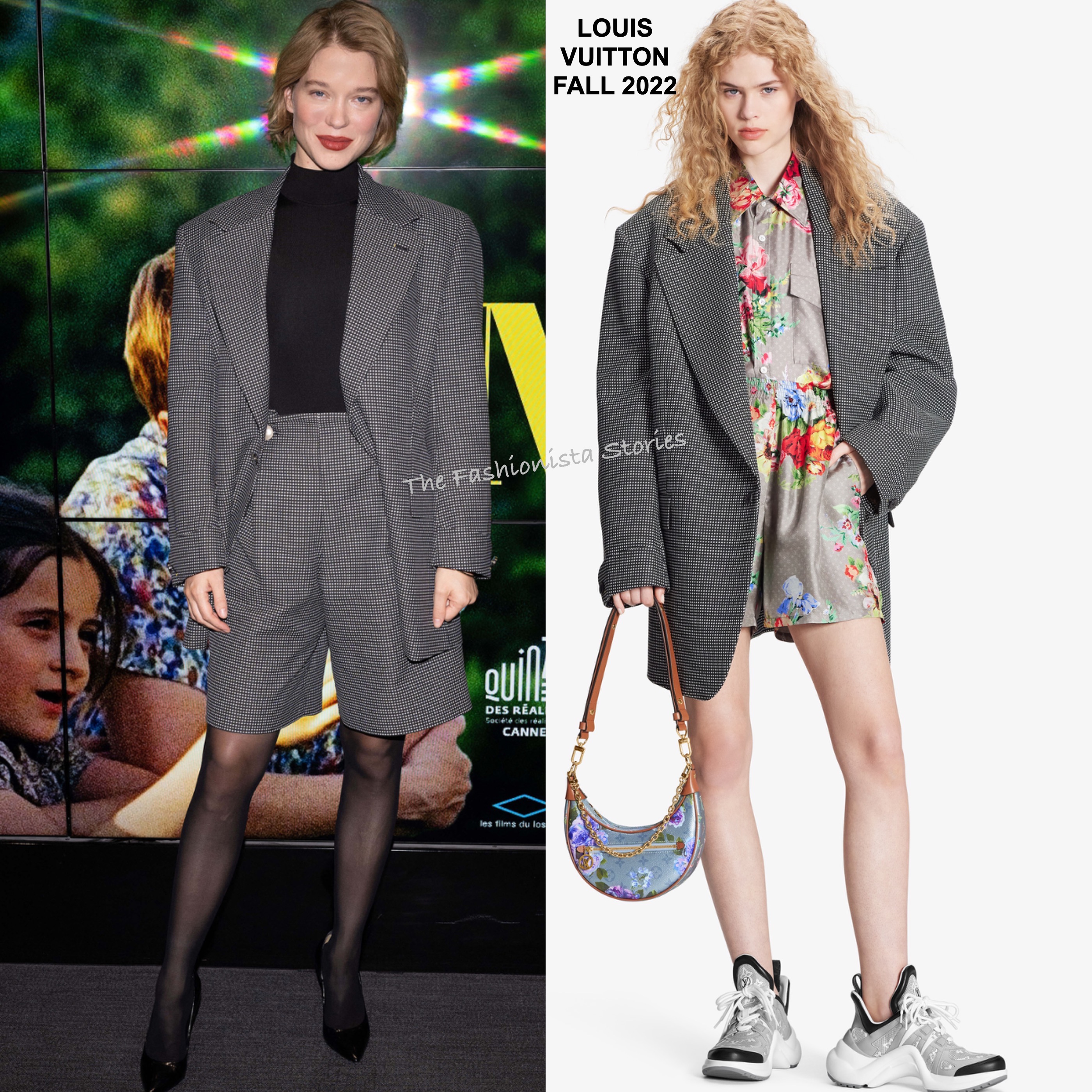 Lea Seydoux in Louis Vuitton at the ''One Fine Morning'' Paris