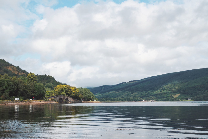 Ville de Inveraray en Ecosse