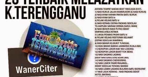 Senarai kedai makan sedap dan menarik di Kuala Terengganu