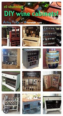 http://www.hometalk.com/b/2073103/wine-cabinets