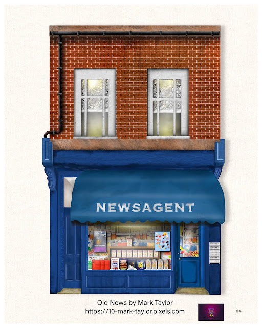 old newsagent shop by Mark Taylor