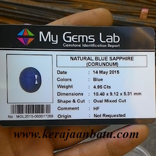 NATURAL BLUE SAPPHIRE CORUNDUM BERMEMO KODE KB128