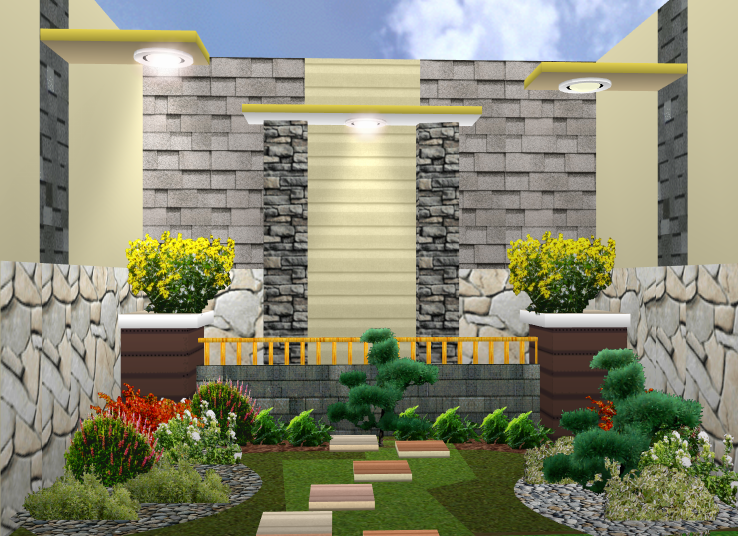Aneka Desain  Taman  Rumah  Minimalis  Terbaru Rumah  Danielle