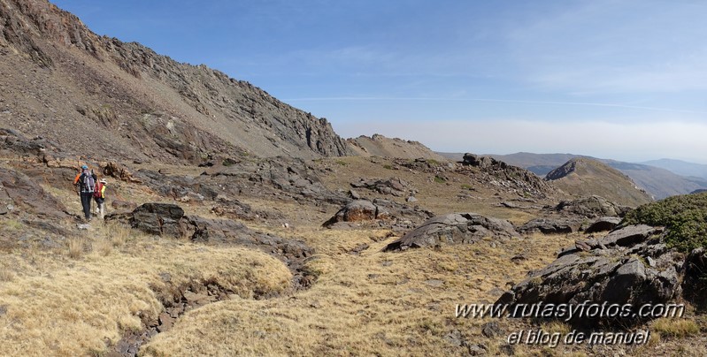 Puntal de Loma Púa - Pico del Sabinar - Pico del Púlpito - Puntal de Terreras Azules