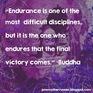 Balanced runner endurance running quote buddha