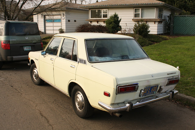 1973 Datsun 510 sedan.