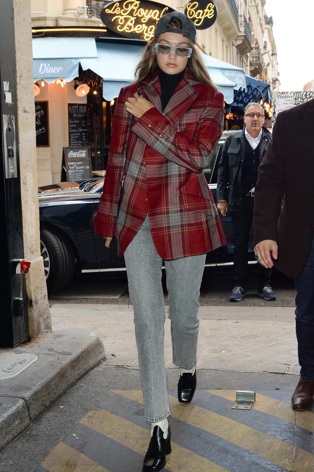 Gigi Hadid – Style Out in Paris, France