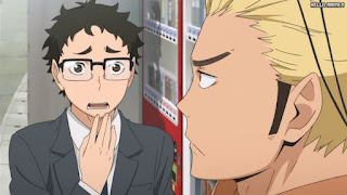 ハイキュー!! アニメ 第1期9話 烏養繋心 武田一鉄 | HAIKYU!! Episode 9