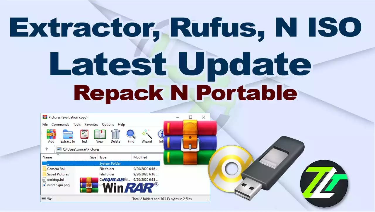 Extractor, Rufus, N ISO Latest Update Repack N Portable