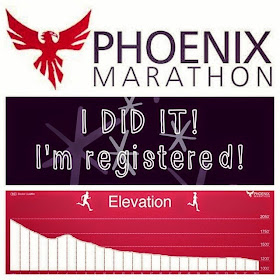 Registered for the Phoenix Marathon