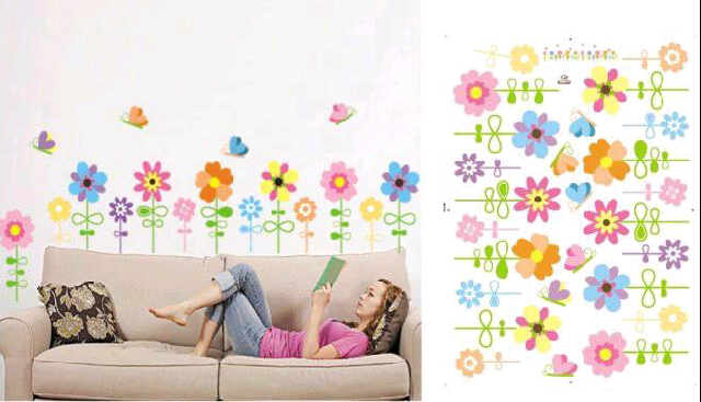 WALL STICKER  STIKER DINDING : Transparan Large (TL)