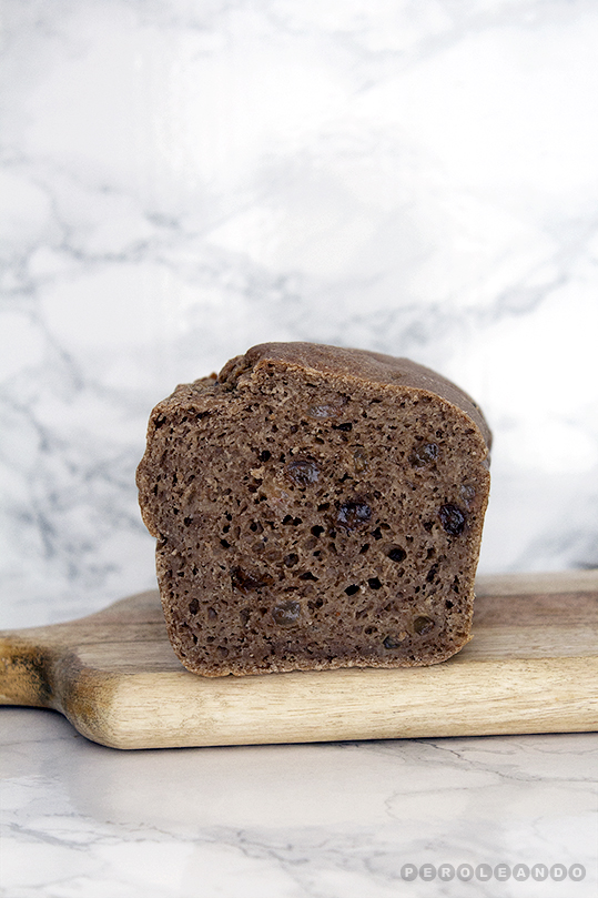 Pan de centeno con masa madre