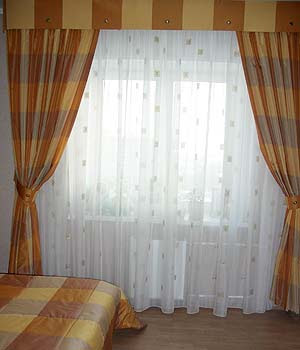 bedroom curtain design