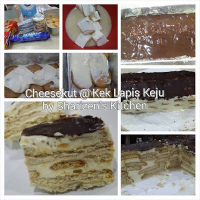 Sharizen Kitchen: CHEESEKUT @ KEK LAPIS KEJU