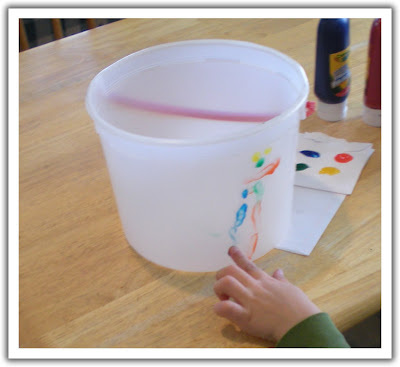 Ice Cream Bucket Tote for Toys