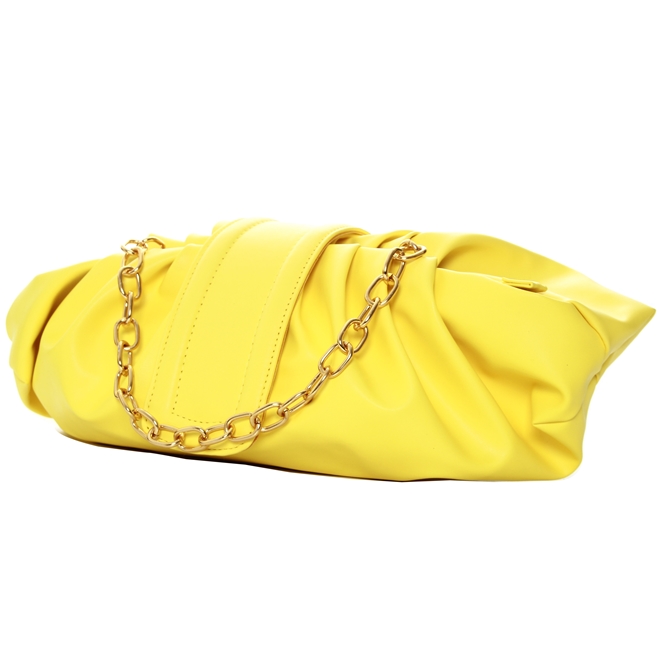 bolsa saco amarela