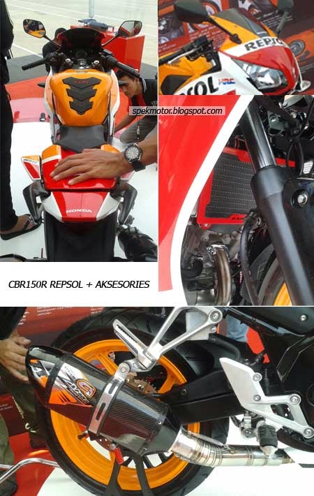 Foto & Gambar Honda CBR150R Lokal Launching JIExpo  Spek 