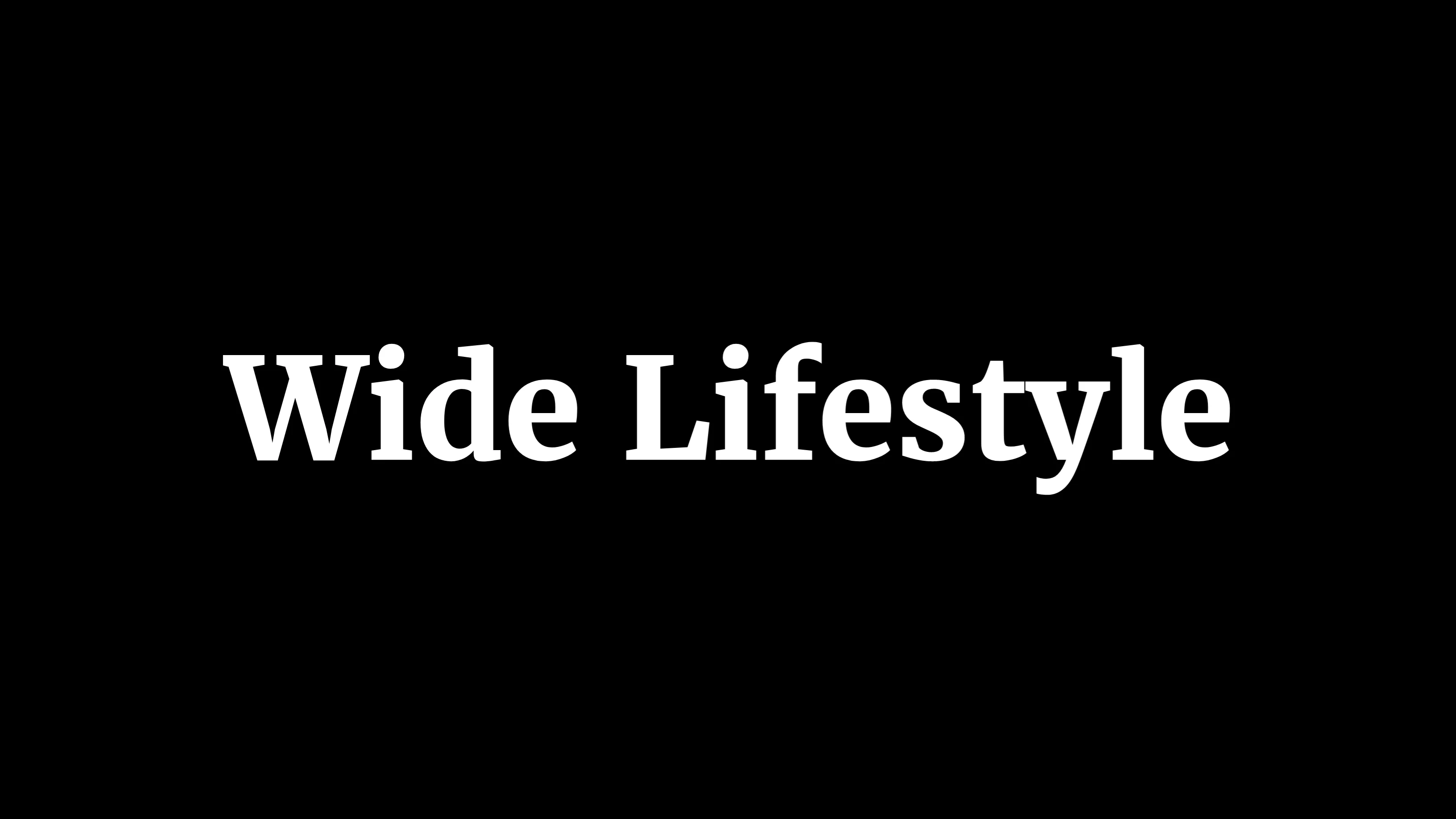 Wide Lifestyle is a website that celebrates the diversity of human experiences and lifestyles throughout the world.