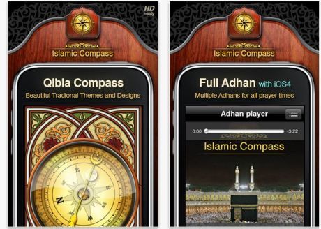 Islamic Compass - Aplikasi iPhone Bulan suci Ramadan 2012