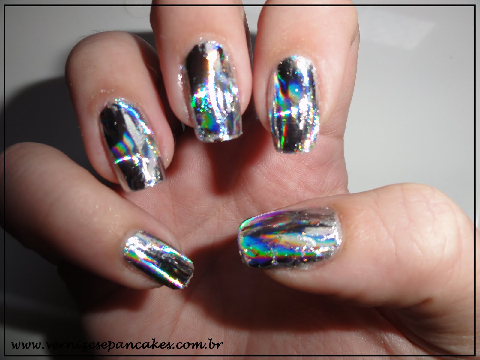 Vernizes & Pancakes: [Testei] Nail Foil