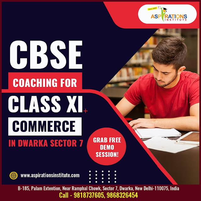 Best Institute for Class 11 Commerce in Dwarka