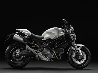 2010 Ducati Monster 696 and 796 light grey