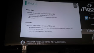 RootedCon 2017 - Yihan Lian y Zhibin Hu - Smarter Peach: Add eyes to peach fuzzer