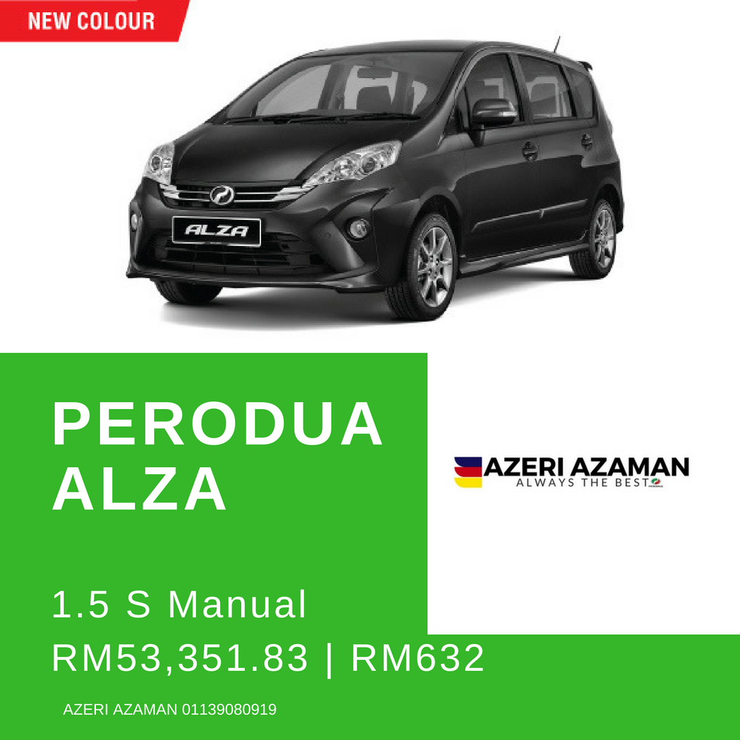 Perodua Alza Harga dan Bayaran Bulanan
