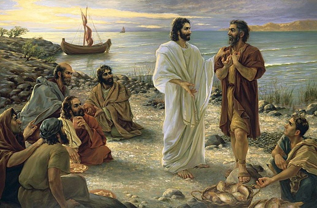 Jesus e Simão Pedro