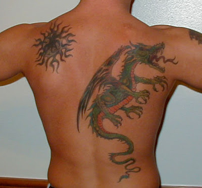 dragon art tattoo. Dragon Tattoo Art on Body